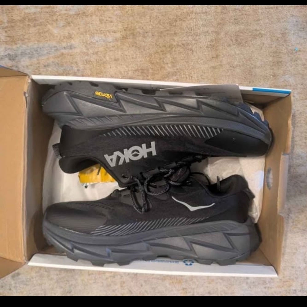 Hoka Men's Black Gray Athletic Shoes